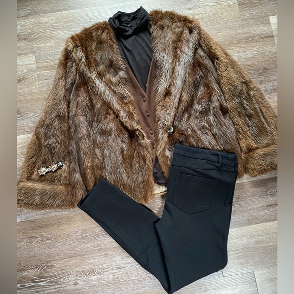 Vintage Jackets & Blazers - Vintage Fur Coat  🇨🇦